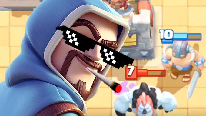 你们这些家伙玩游戏的心机太深了！《皇室战争》趣味蒙太奇