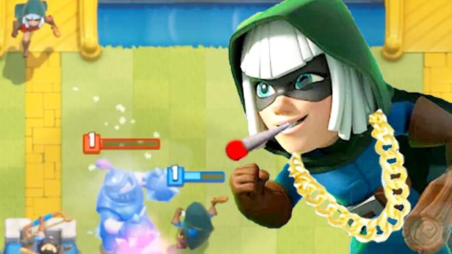 这个真是别人家的幻影刺客！《皇室战争》趣味时刻