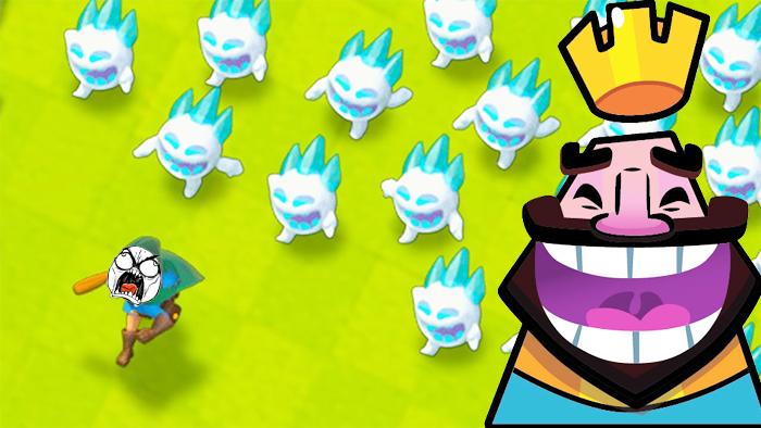 你们这些呆萌的冰精灵为啥那么黏人！《皇室战争》趣味失误集锦