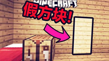 Minecraft指令假方块 西瓜视频