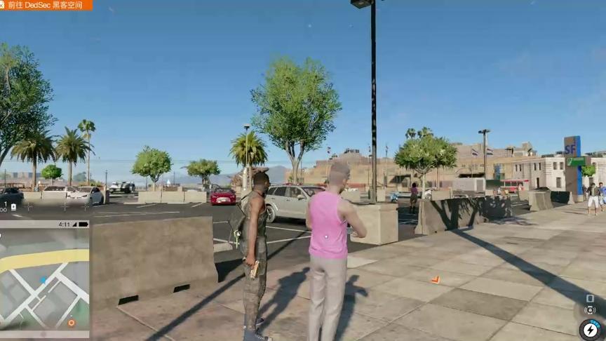 看门狗2 用电击枪攻击路人会发什么