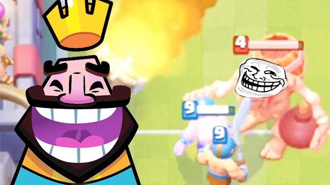 大火箭用得好胜利跑不了！《皇室战争》趣味时刻