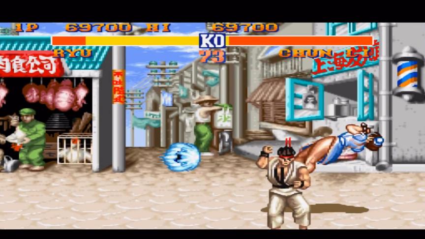 超任16位街头霸王2改版，这是我见过最奇葩的升龙拳