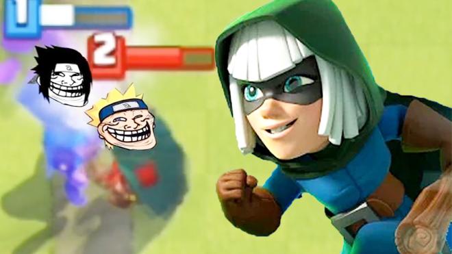 你们两个幻影刺客是来演戏吧？《皇室战争》精彩搞笑集锦