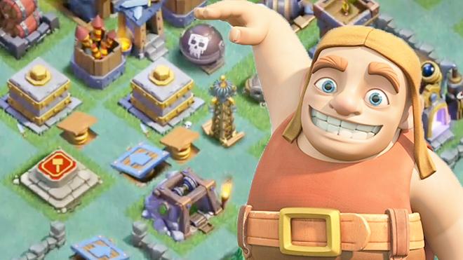 简单又实用的设计！《部落冲突》7本建筑大师基地强阵