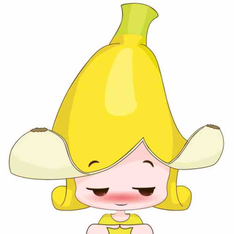 香蕉女孩头像