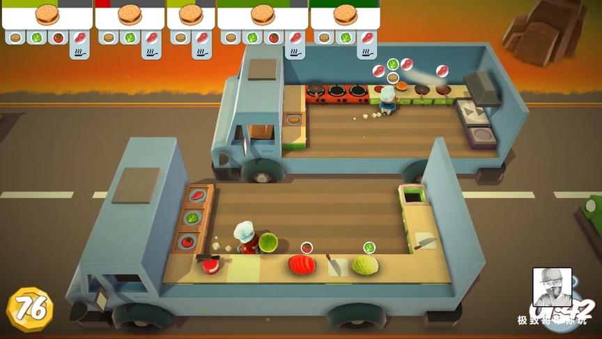 一个厨子拯救世界的游戏，千万别和老婆一起玩！