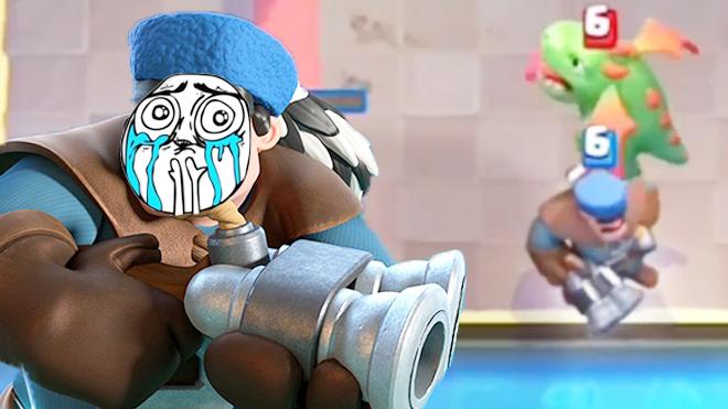 猎人表示先让我哭一会！《皇室战争》精彩趣味集锦