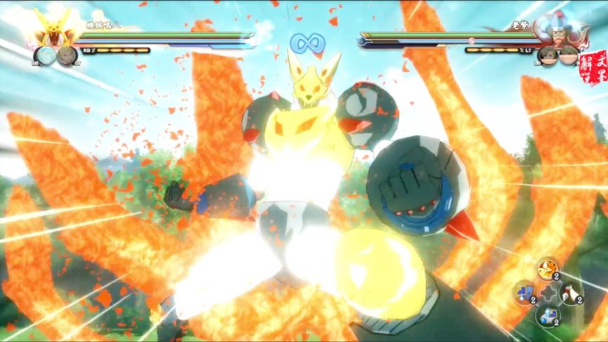 火影忍者究极风暴4博人传 多了个直接觉醒的对战 战栗吧人柱力