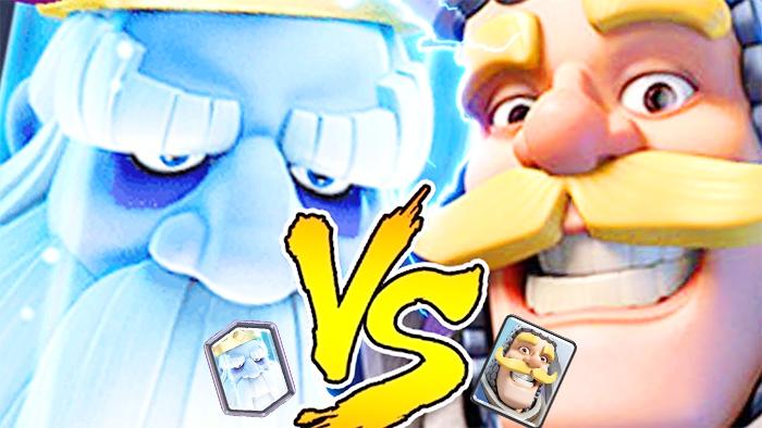 新卡皇家幽灵VS骑士！《皇室战争》趣味卡牌测试