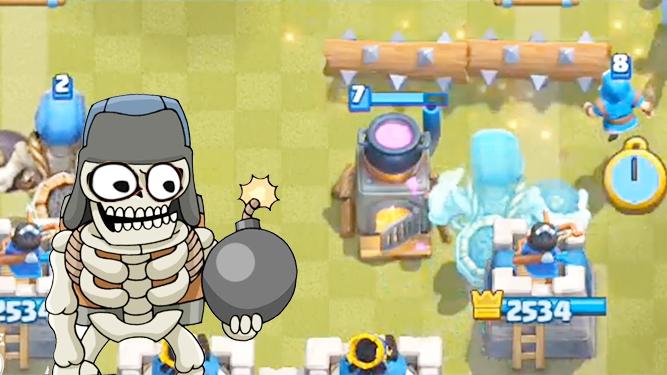 你这滚木看起来好长的样子？《皇室战争》趣味时刻集锦