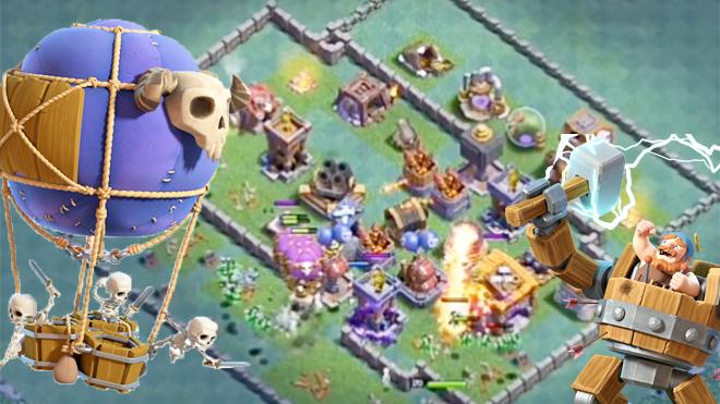 简单实用的冲杯基地阵型！《部落冲突》7本建筑大师基地强阵