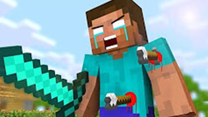 大海解说 我的世界Minecraft 僵尸古堡战Him四大金刚