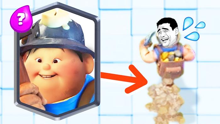 掘地矿工表示坑挖得太深出不来了！《皇室战争》趣味时刻集锦