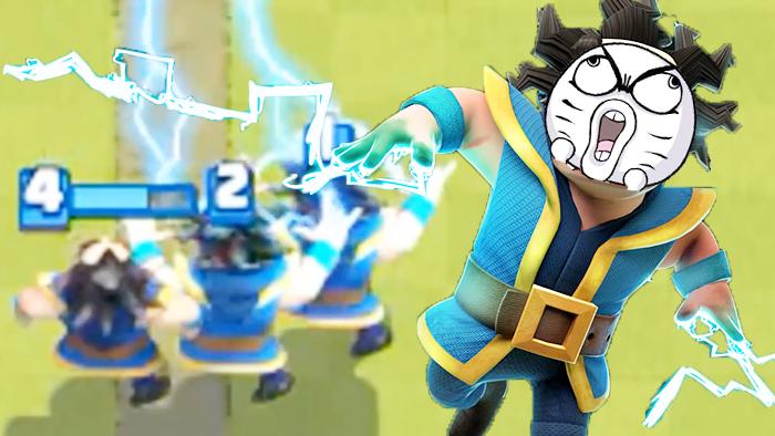 让我们看看能电晕公主塔不？《皇室战争》趣味集锦