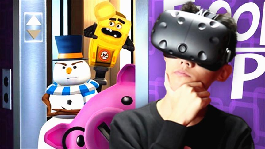 VR电梯模拟器 雪人也会怕冷？鲤鱼Ace解说