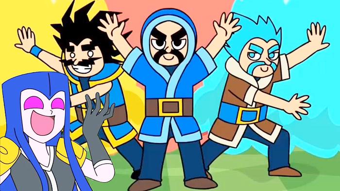 《皇室战争》趣味动画之3个法师和女巫的故事第6篇