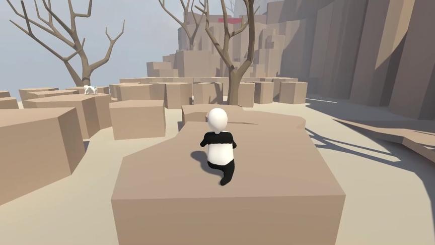 人类一败涂地 跑酷地图是锻炼技术的