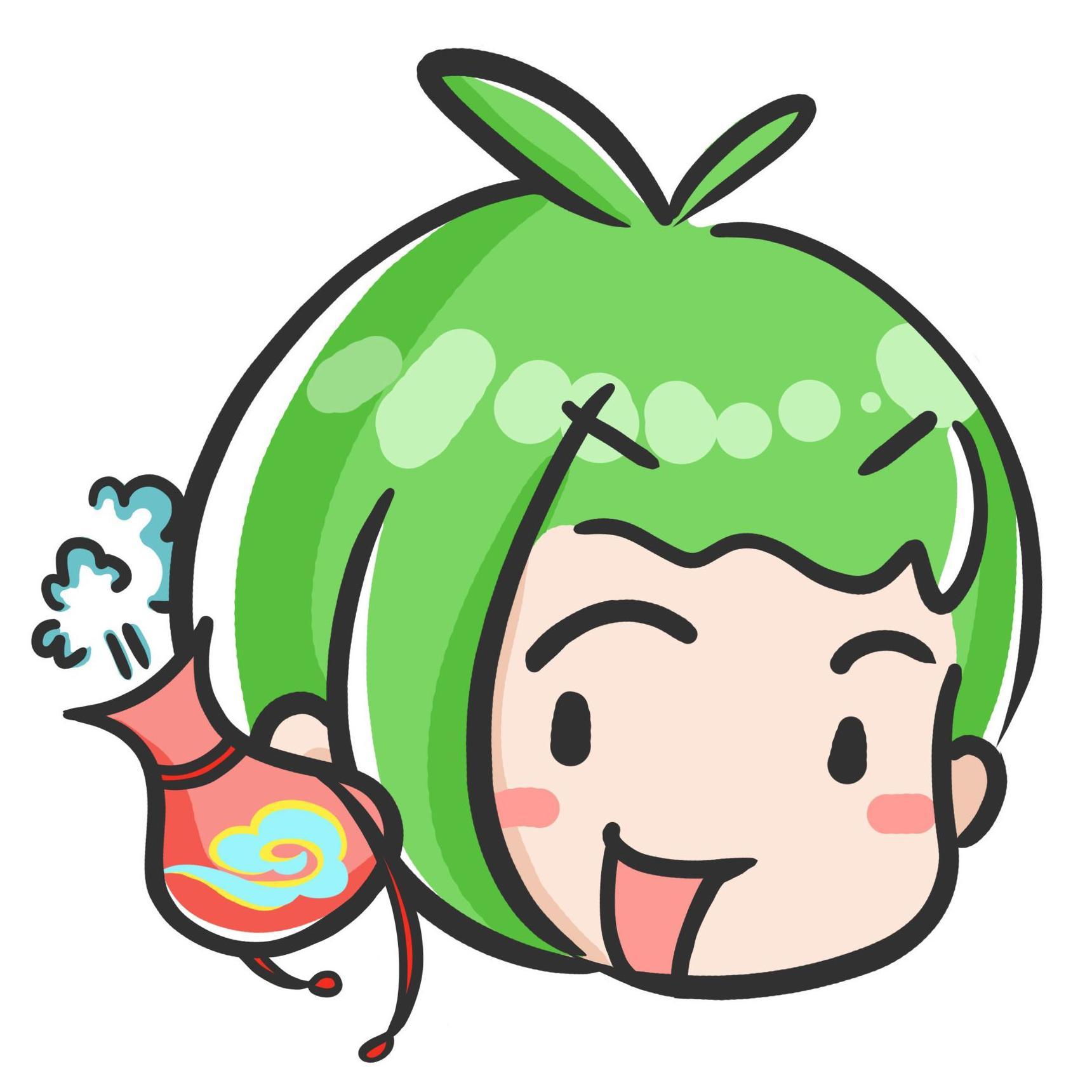 绿豆豆与灵兜兜头像