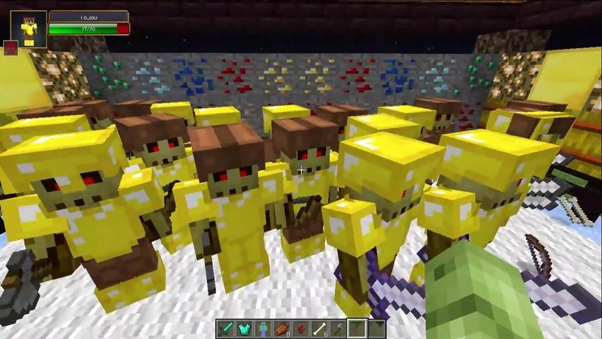 大海解说 我的世界迷你史蒂夫守卫战Ep11 虚空诅咒僵尸