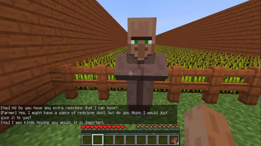 大海解说 我的世界minecraft 拯救村民大妈家务大作战