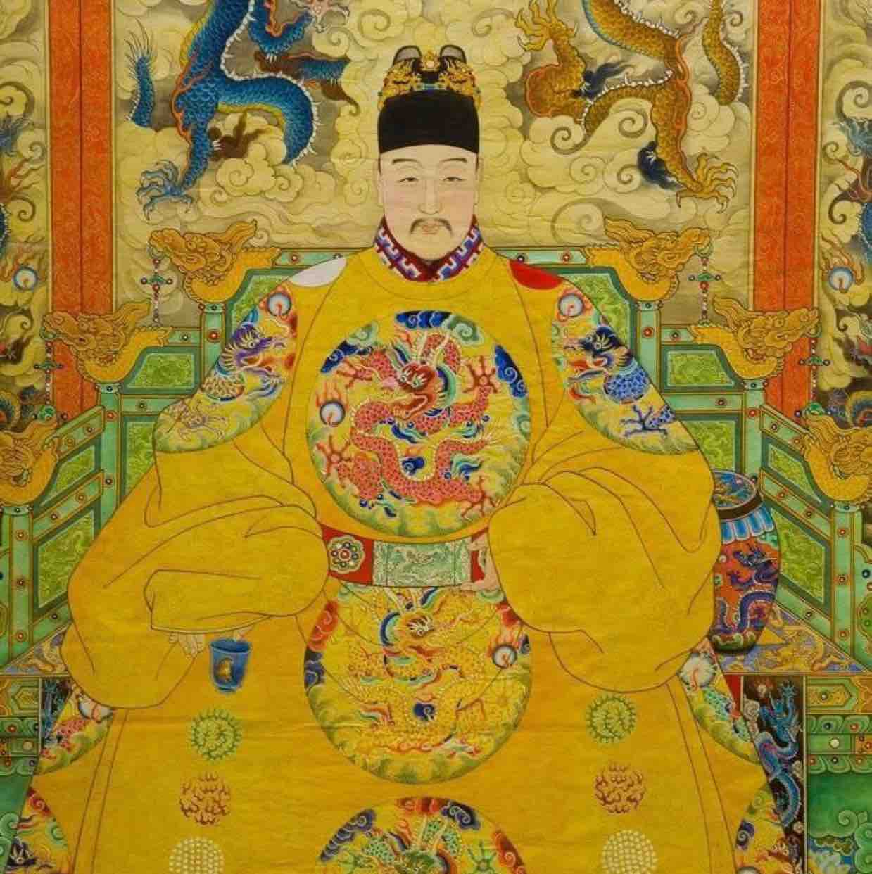 大明隆庆皇帝头像