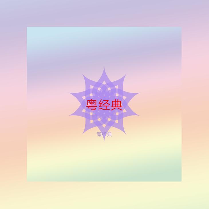 越看粤经典头像