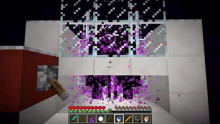 大海解说 我的世界minecraft 末影人屠杀实验室