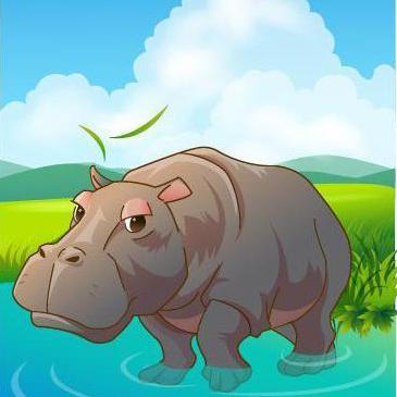 小小河马请努力头像