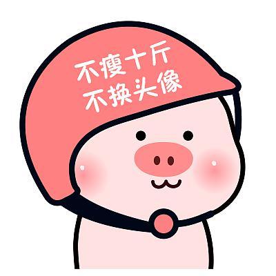 吃货大花猪头像