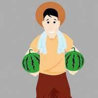 搬瓜农民工头像
