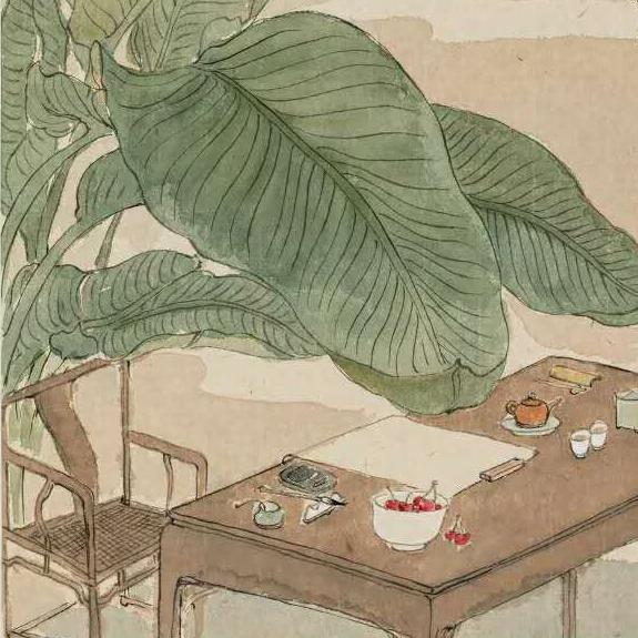 静婉书法头像
