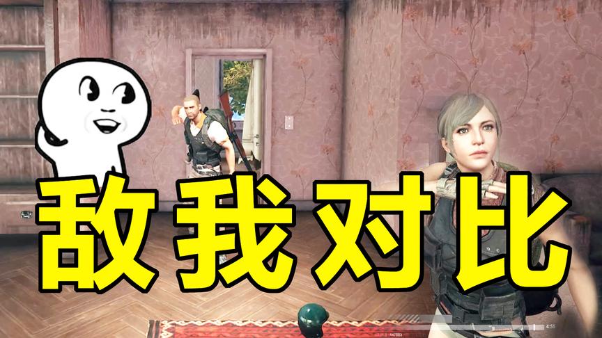 绝地求生：别人家队友vs自己家队友