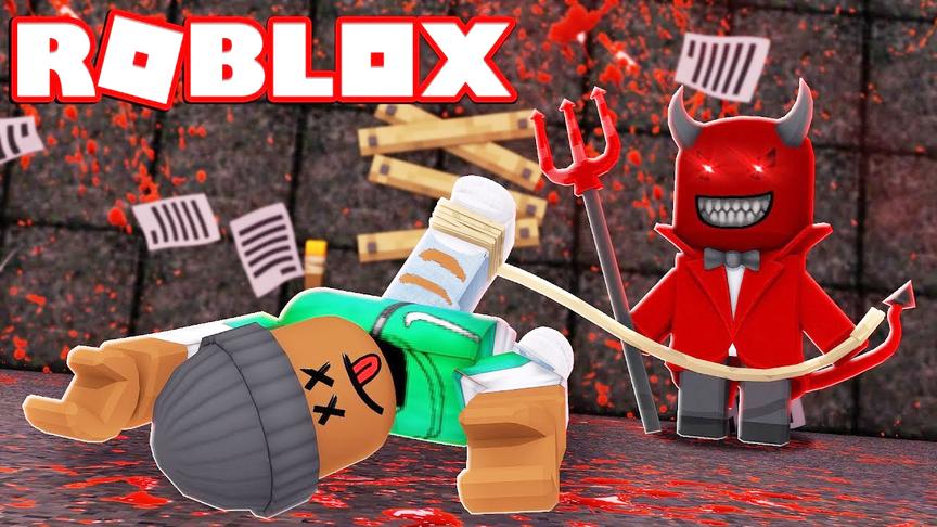小飞象解说 Roblox逃离红衣小女孩 恐怖杀手发出骇人笑声！