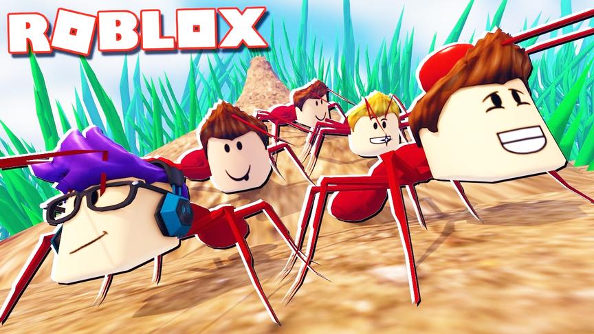 小飞象解说 Roblox蚂蚁模拟器 昆虫总动员抢夺食物！虫虫危机