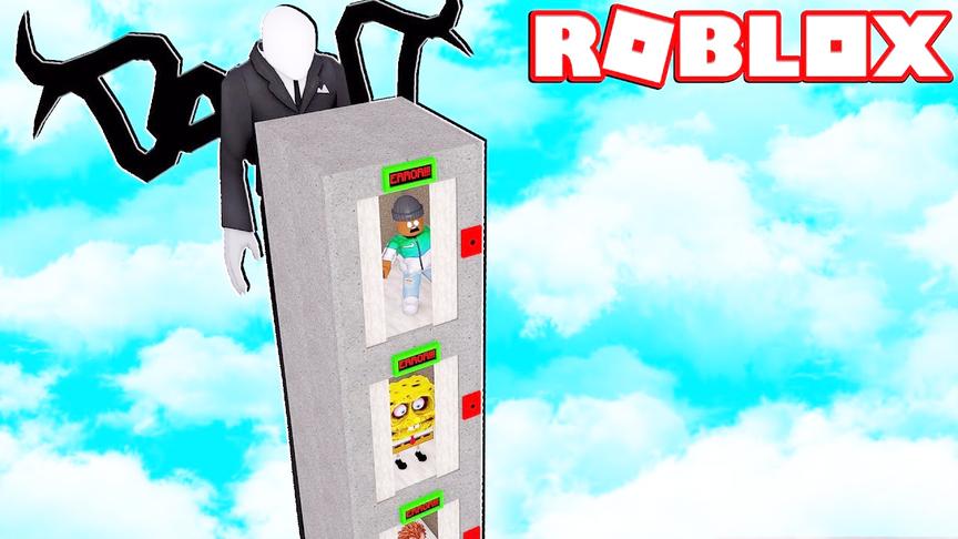 小飞象 Roblox搞笑电梯模拟器 我要被挤扁啦！居然被逼着跳下坑？