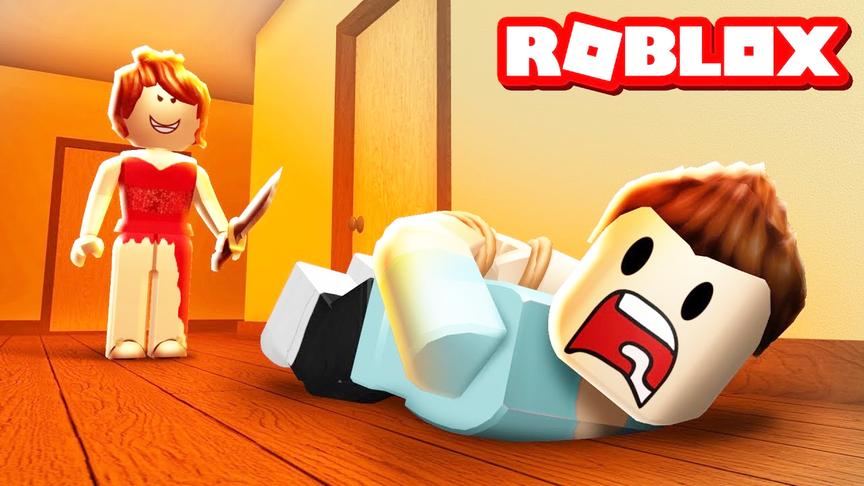 小飞象解说 Roblox红衣小女孩 杀手紧追不舍！第五人格斗智斗勇！