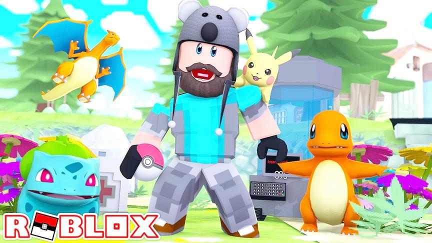 小飞象解说 Roblox神奇宝贝 我收服杰尼龟啦！神秘山洞发现蛋蛋！