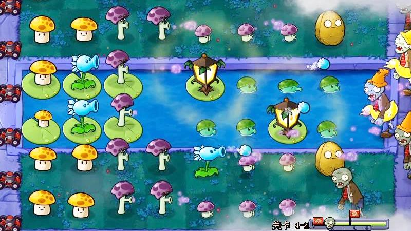 植物大战僵尸36：路灯花帮我照亮迷雾，可以更好的掌握局面