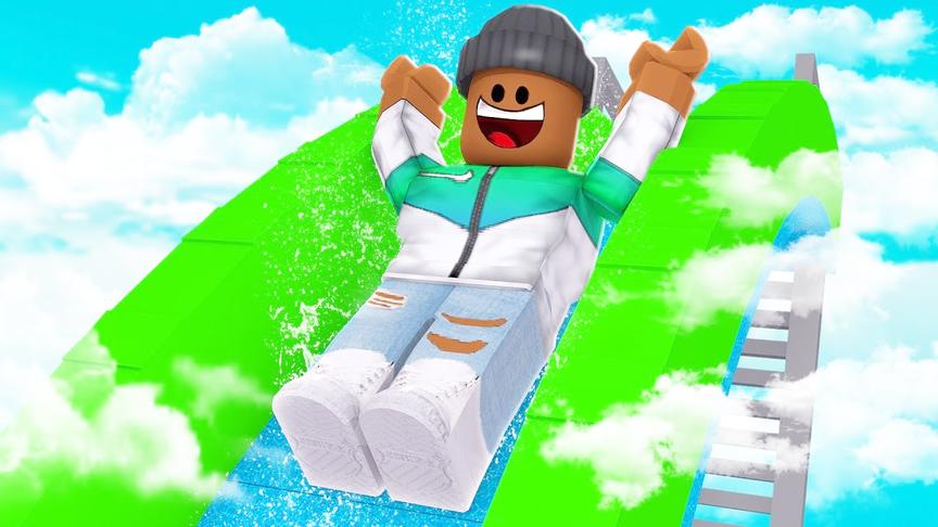 小飞象解说 Roblox水上乐园 举办欢乐泳池派对！居然还有热气球？