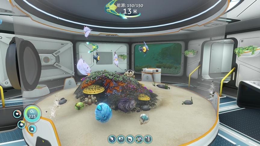 海洋生存 深海迷航32 制造大型水族馆 把未知生物蛋 放进去孵化！