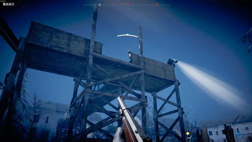 本想悄悄潜入敌营，结果队友瞬间就冲了出去，一把win94打到最后