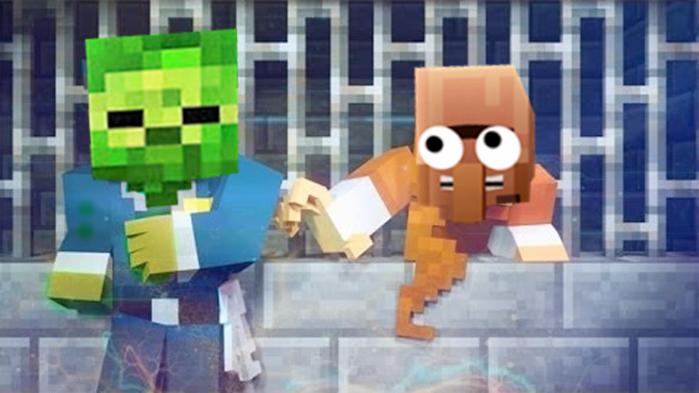 大海解说 我的世界Minecraft 尸王囚笼越狱逃生