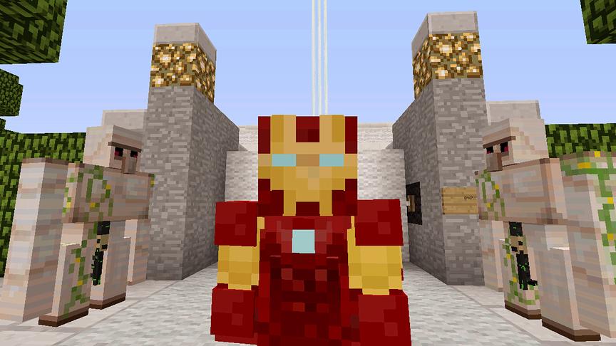 大海解说 我的世界Minecraft 丧尸围城钢铁侠生存实录