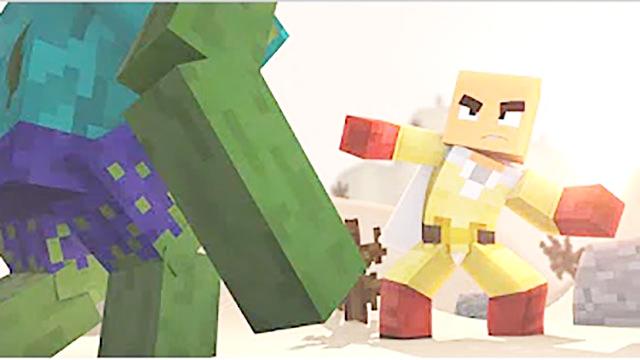 魔哒我的世界 一拳超人大战泰坦生物小白