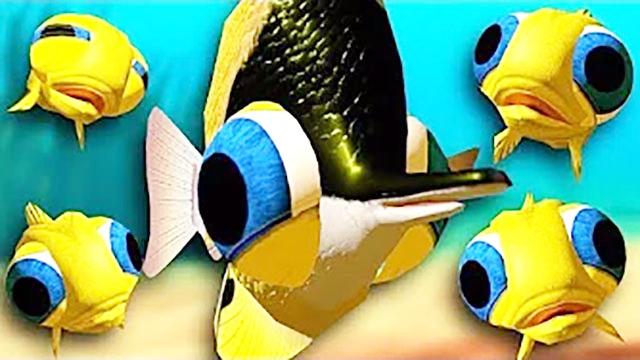 魔哒搞笑海底大乱斗 一条无奈的蛋蛋小黄鱼的日常