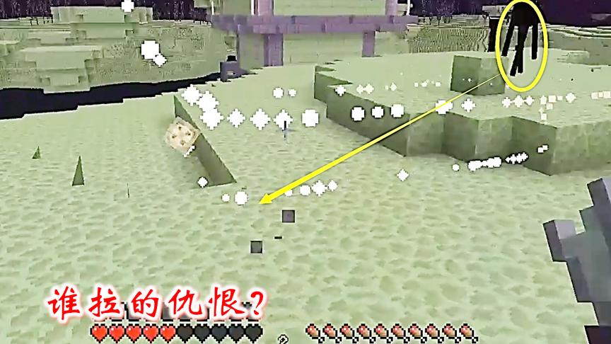 我的世界联机343：是谁拉了末影人的仇恨？我却无缘无故的背锅