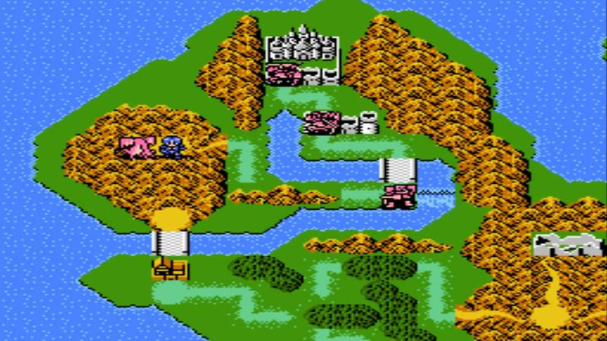 FC战棋游戏《火焰纹章外传》，走出迷幻森林