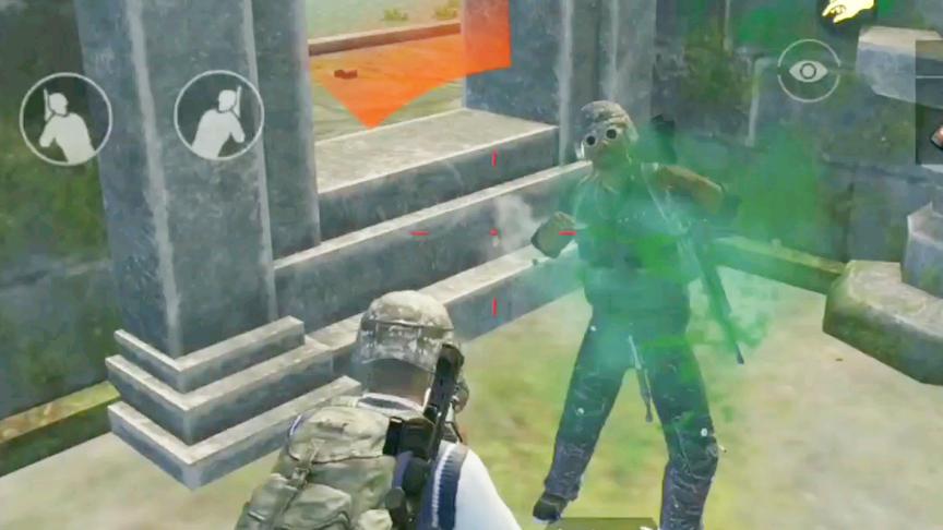 刺激战场：雨林图这把枪加消音器比AWM还好用 决赛圈疯狂偷人