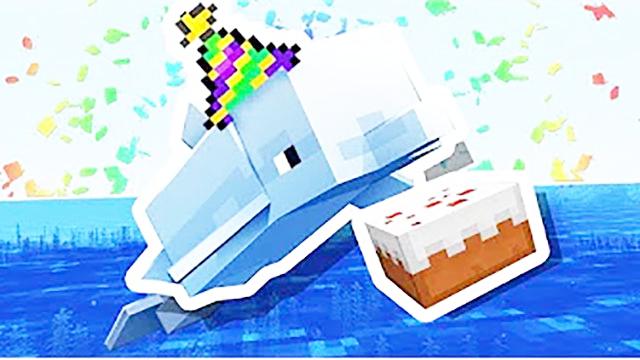 我的世界1.13新版海洋世界里如何驯服海豚